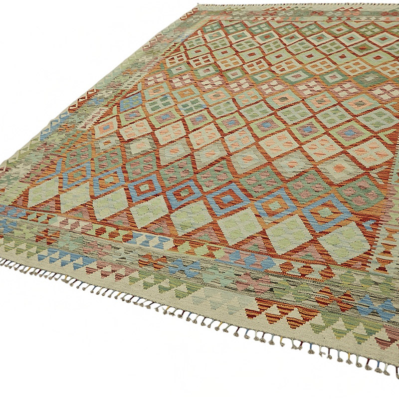 Nueva Alfombra Kilim afgana - K0087200