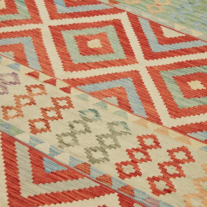 Nueva Alfombra Kilim afgana - 246 cm x 336 cm - K0087201
