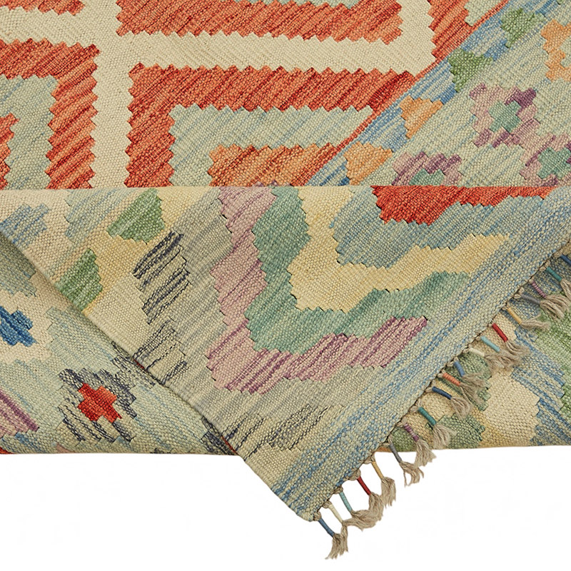 Nueva Alfombra Kilim afgana - 246 cm x 336 cm - K0087201