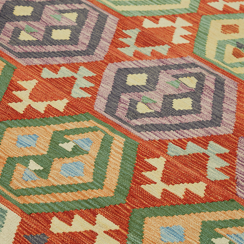 Nueva Alfombra Kilim afgana - K0087205