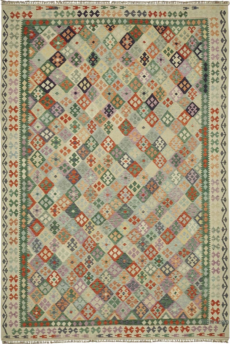Nueva Alfombra Kilim afgana - K0087212