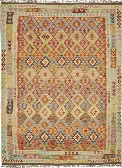 Yeni Afgan Kilimi - 250 cm x 336 cm