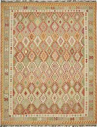 New Afghan Kilim Rug - 10'  x 13'  (120" x 156")