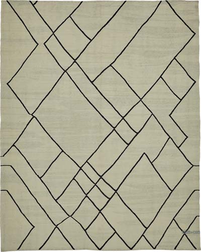 New Hand-Woven Kilim Rug