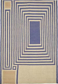 New Hand-Woven Kilim Rug