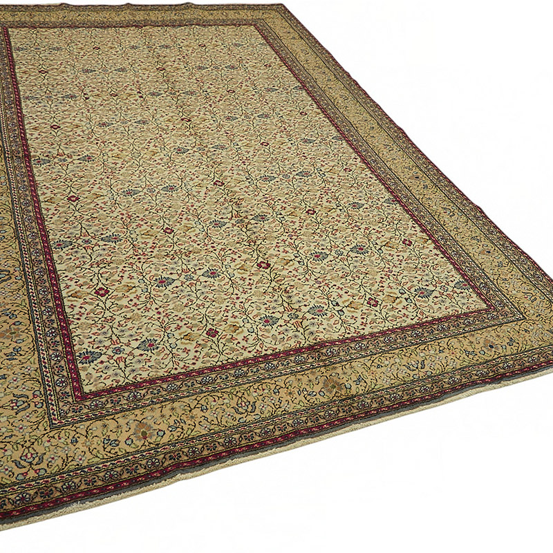 Vintage Turkish Hand-Knotted Rug - 6' 5" x 9' 9" (77" x 117") - K0087308