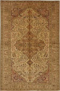 El Dokuma Vintage Halı - 195 cm x 296 cm