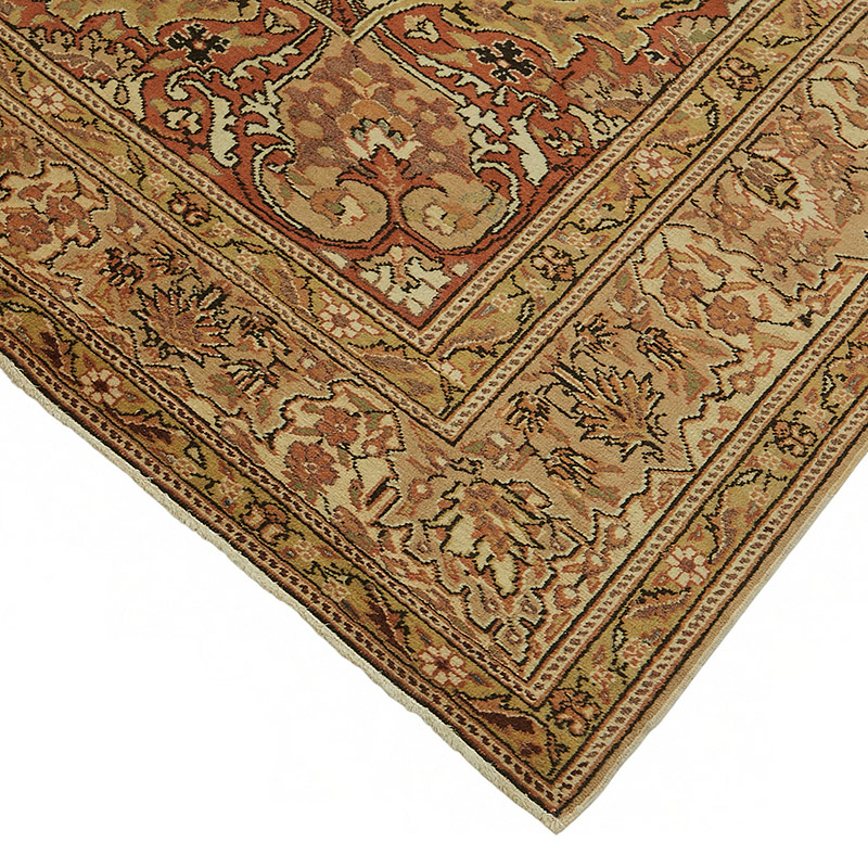 Vintage Turkish Hand-Knotted Rug - 6' 5" x 9' 9" (77" x 117") - K0087309