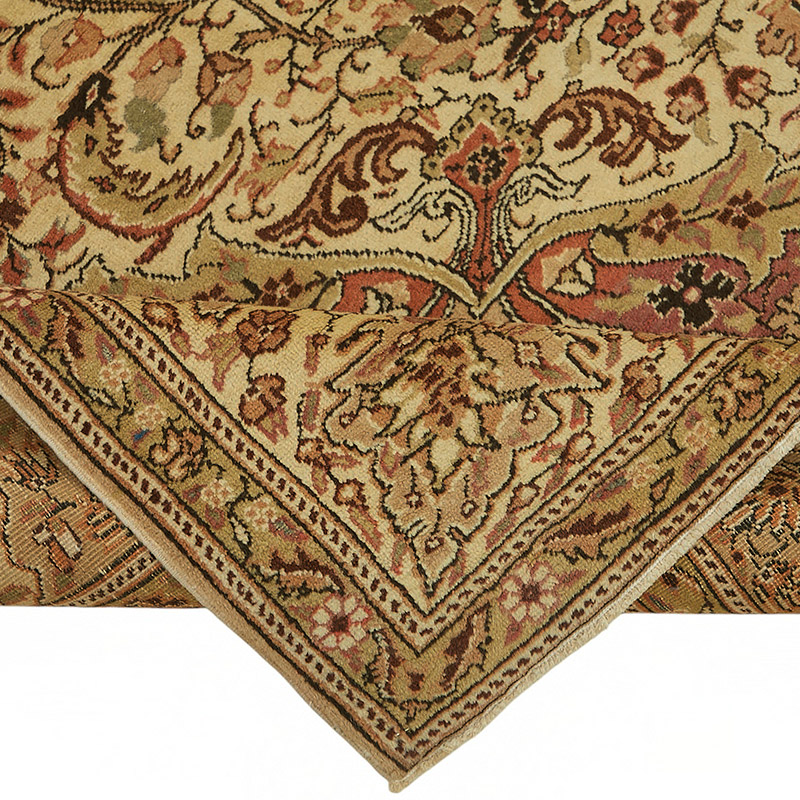 Vintage Turkish Hand-Knotted Rug - 6' 5" x 9' 9" (77" x 117") - K0087309