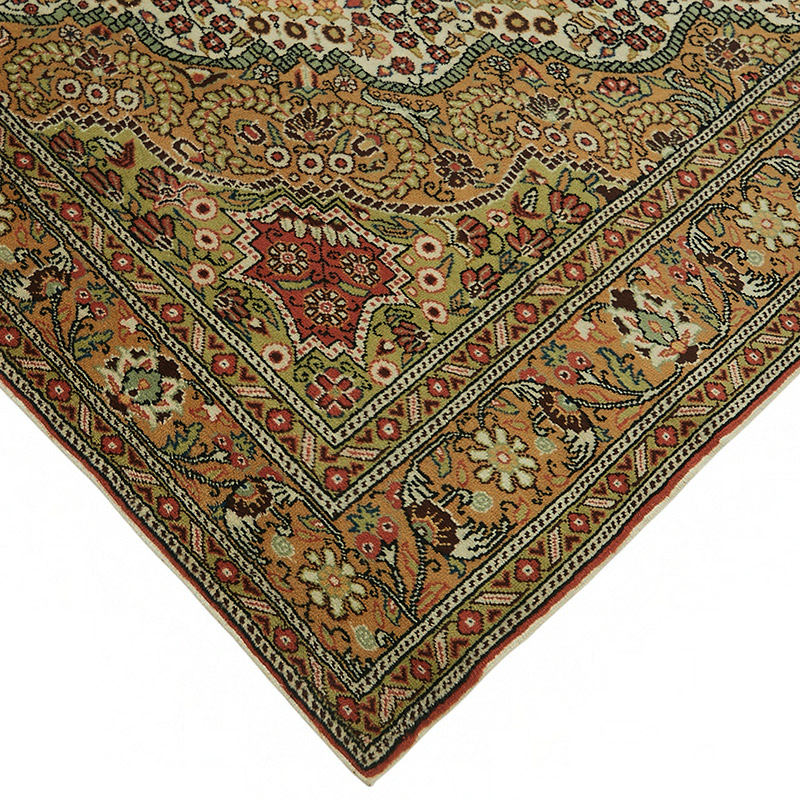 Alfombra Vintage Turca Anudada a Mano - K0087310