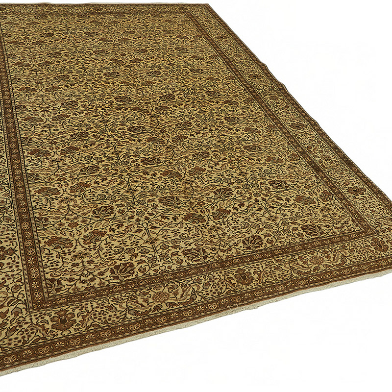 Alfombra Vintage Turca Anudada a Mano - K0087311