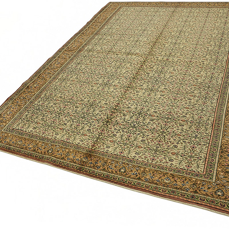 Alfombra Vintage Turca Anudada a Mano - K0087312
