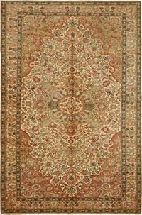 El Dokuma Vintage Halı - 200 cm x 297 cm