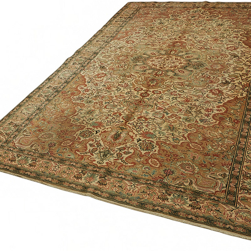 El Dokuma Vintage Halı - K0087313