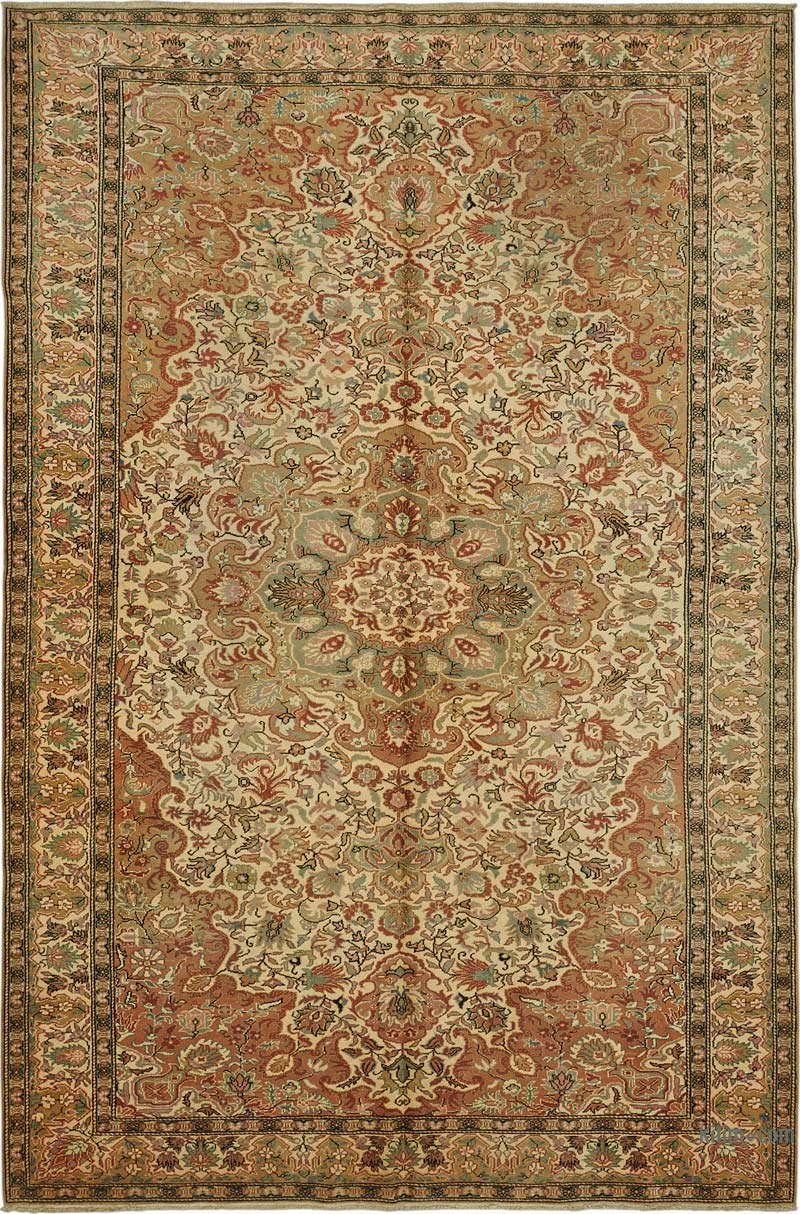 El Dokuma Vintage Halı - K0087313