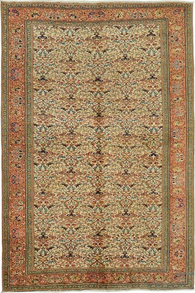Alfombra Vintage Turca Anudada a Mano