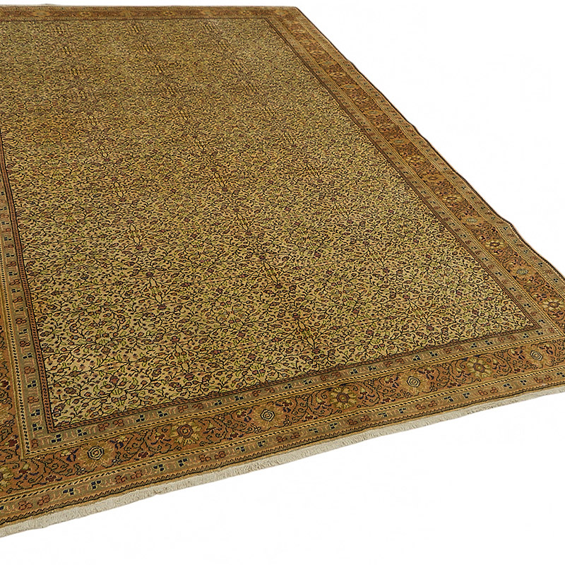 Alfombra Vintage Turca Anudada a Mano - 204 cm x 292 cm - K0087316