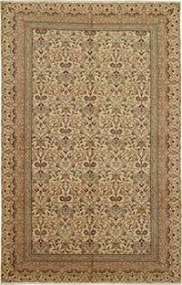 El Dokuma Vintage Halı - 200 cm x 303 cm