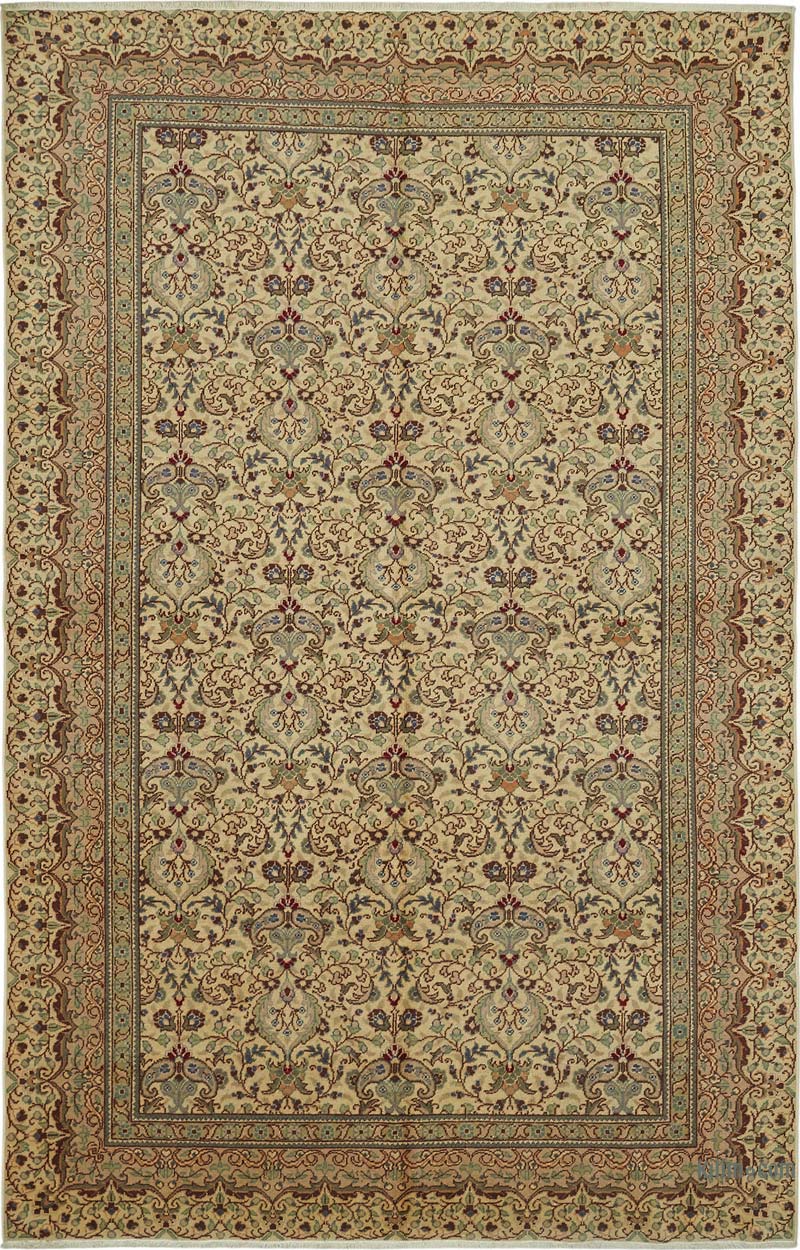 El Dokuma Vintage Halı - K0087317