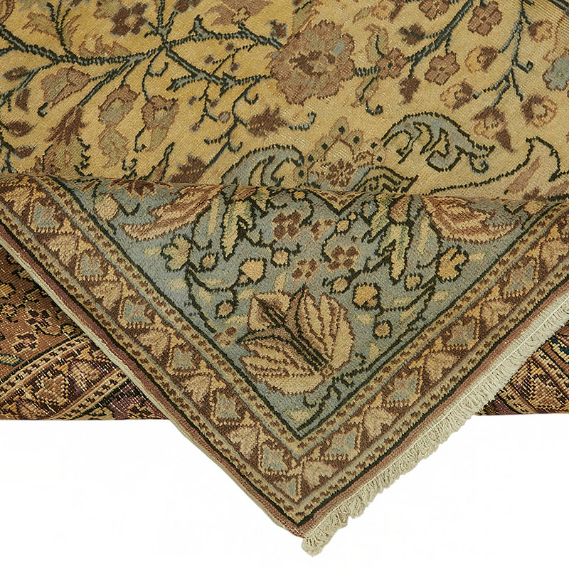Vintage Turkish Hand-Knotted Rug - 6' 7" x 10'  (79" x 120") - K0087318