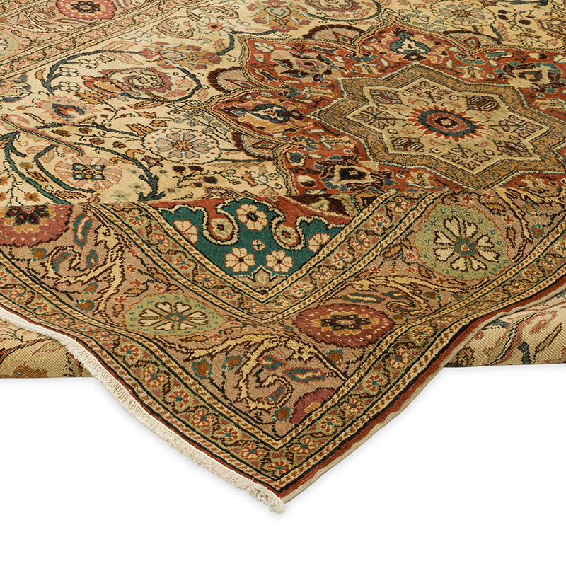 Alfombra Vintage Turca Anudada a Mano - 202 cm x 288 cm - K0087319