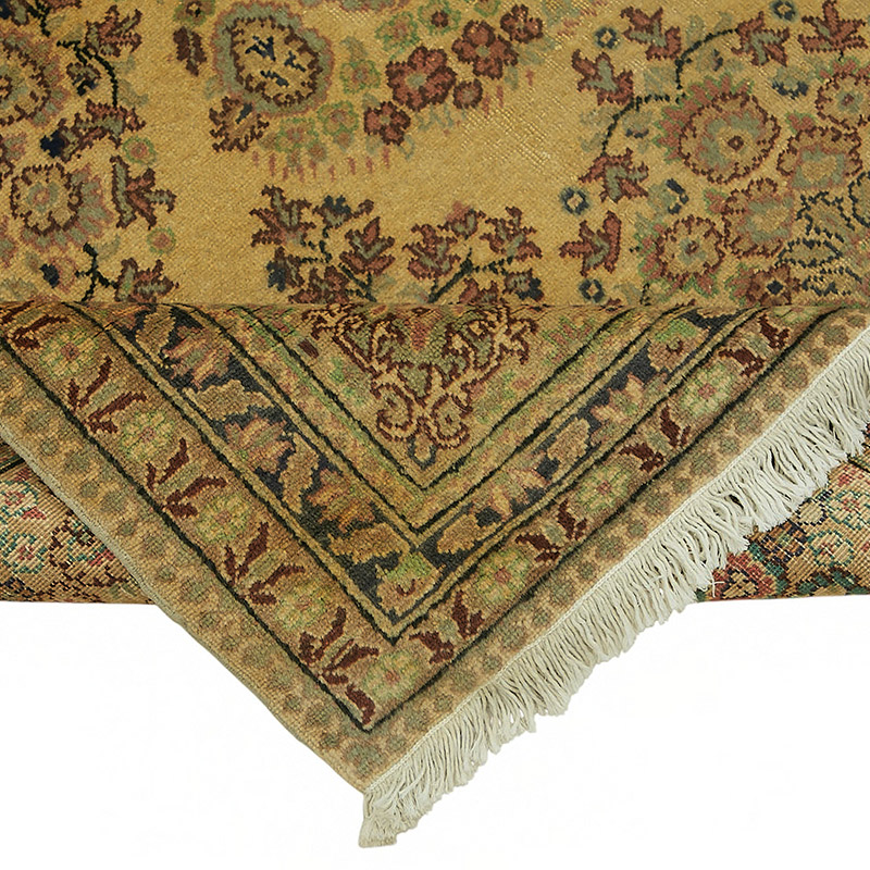 Vintage Turkish Hand-Knotted Rug - 6' 4" x 9' 11" (76" x 119") - K0087320