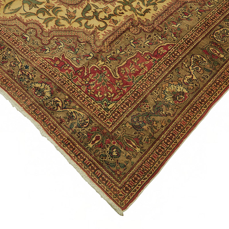 Vintage Turkish Hand-Knotted Rug - 6' 6" x 9' 9" (78" x 117") - K0087321