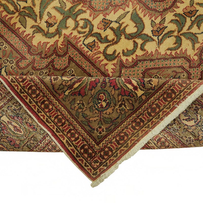 Vintage Turkish Hand-Knotted Rug - 6' 6" x 9' 9" (78" x 117") - K0087321