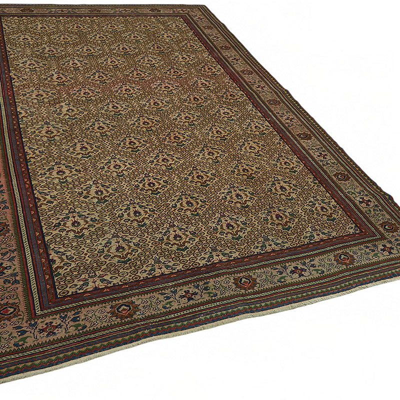 Alfombra Vintage Turca Anudada a Mano - K0087322
