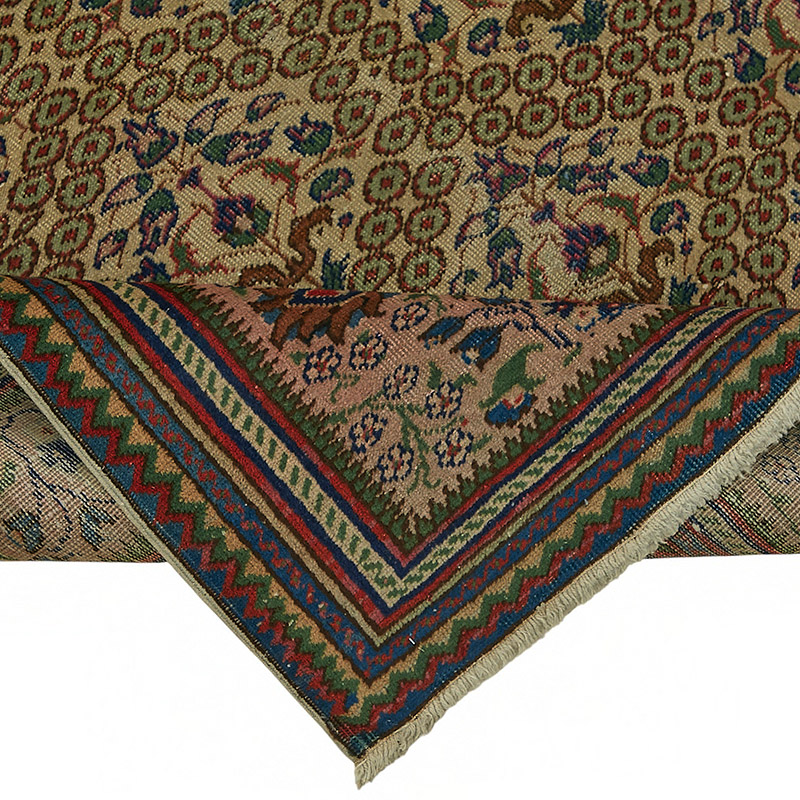 Alfombra Vintage Turca Anudada a Mano - K0087322
