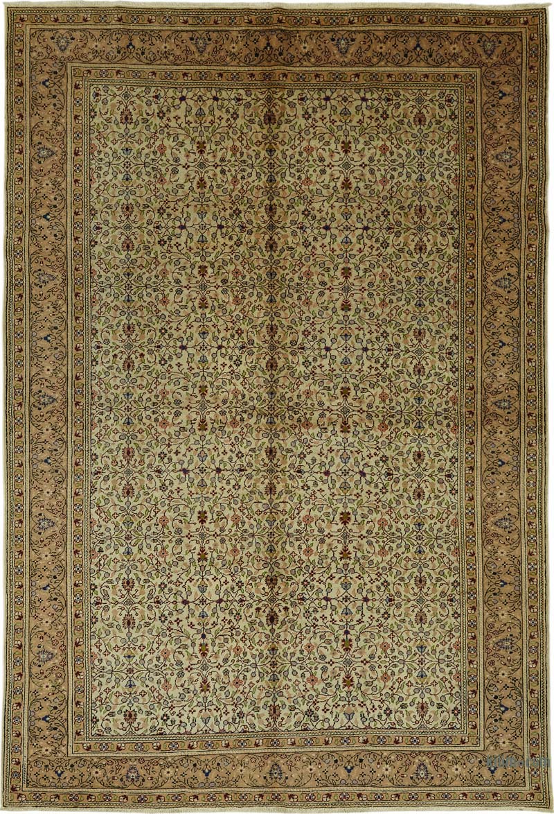 El Dokuma Vintage Halı - K0087323