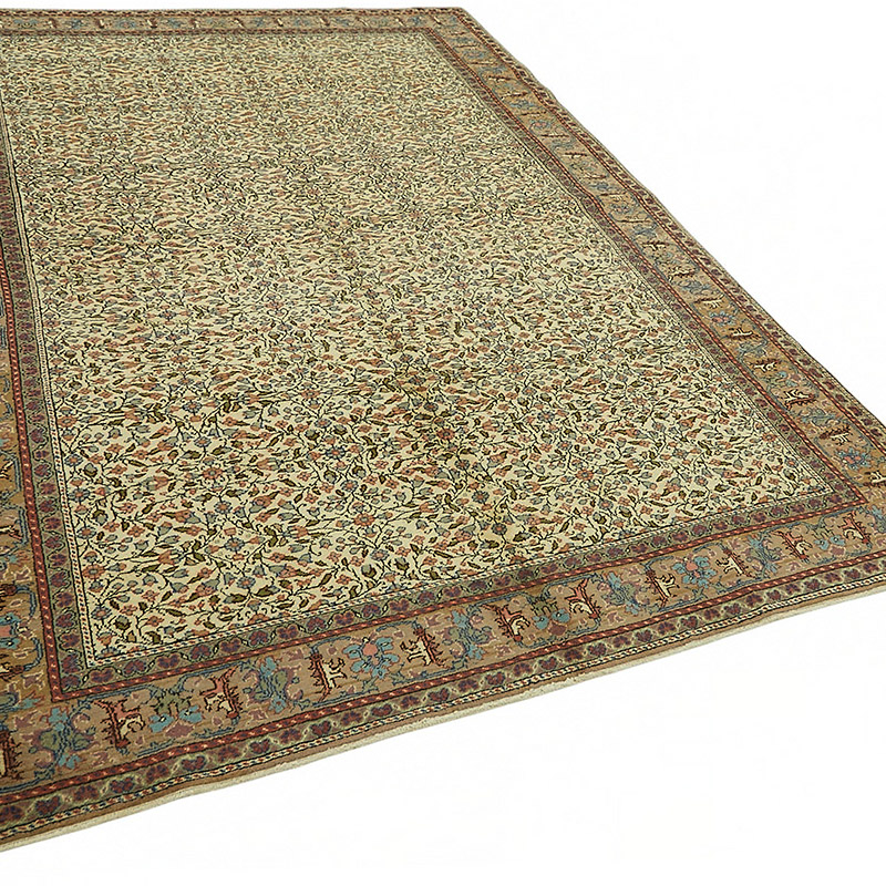 Alfombra Vintage Turca Anudada a Mano - K0087324