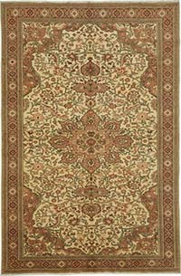 El Dokuma Vintage Halı - 195 cm x 296 cm
