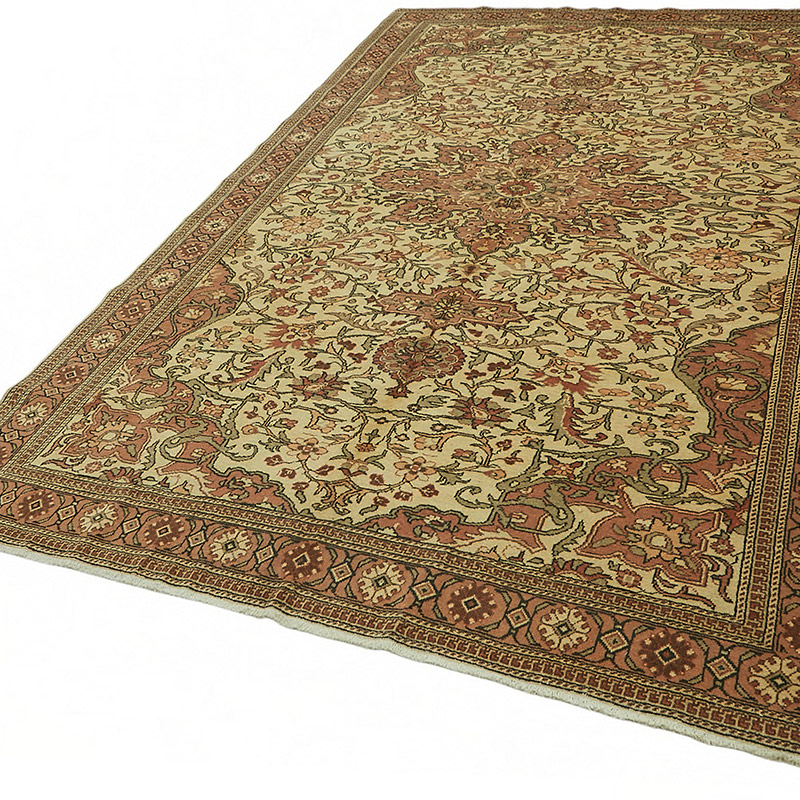 El Dokuma Vintage Halı - K0087326