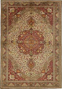 El Dokuma Vintage Halı - 200 cm x 288 cm