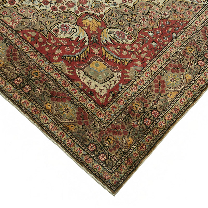 Alfombra Vintage Turca Anudada a Mano - K0087327