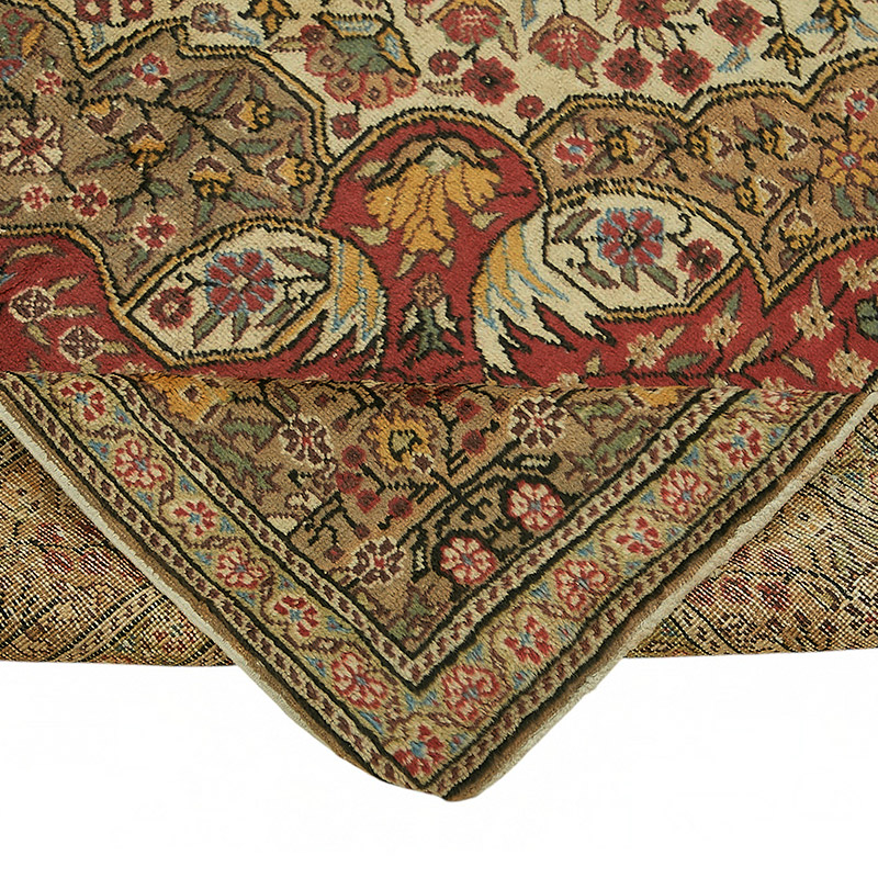 Alfombra Vintage Turca Anudada a Mano - K0087327
