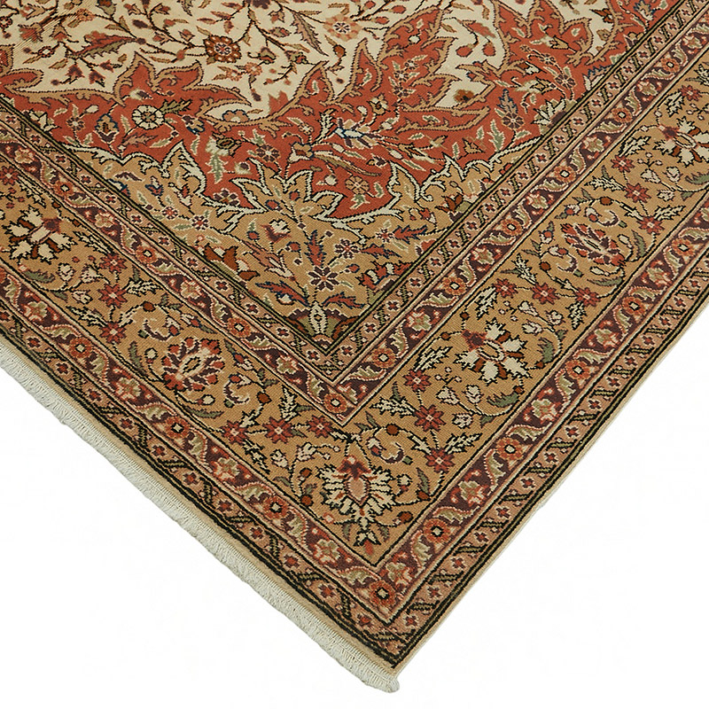 Alfombra Vintage Turca Anudada a Mano - K0087328