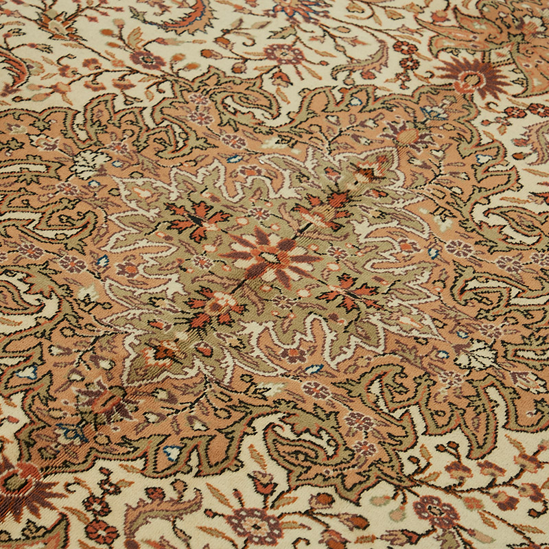 Alfombra Vintage Turca Anudada a Mano - K0087328