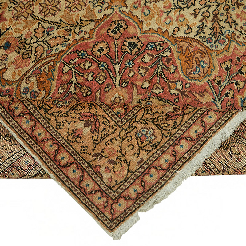 Vintage Turkish Hand-Knotted Rug - 6' 7" x 9' 7" (79" x 115") - K0087329