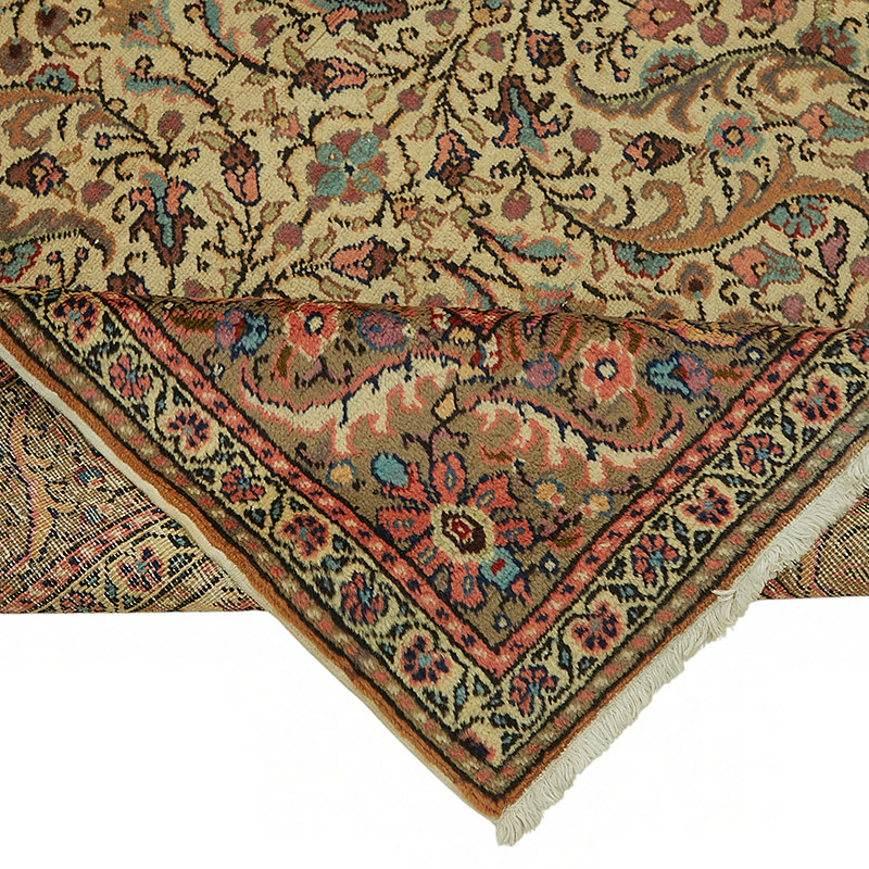 Vintage Turkish Hand-Knotted Rug - 6' 7" x 9' 4" (79" x 112") - K0087330