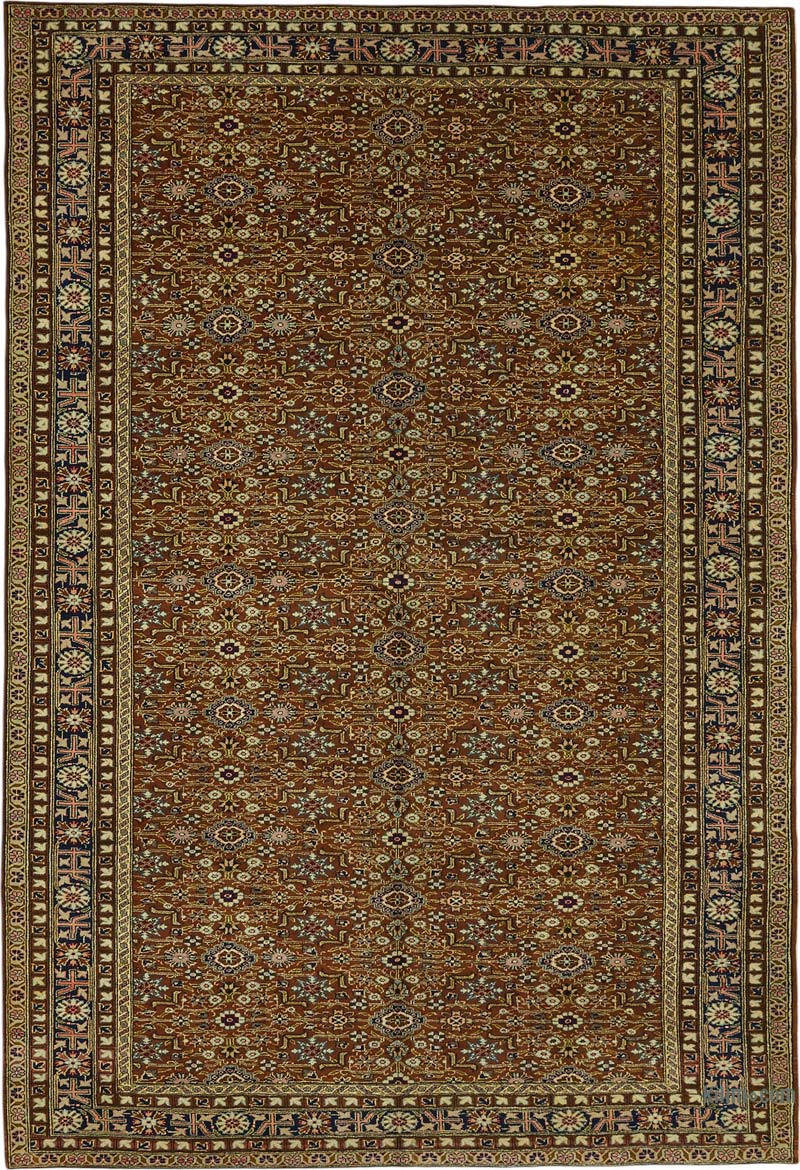 El Dokuma Vintage Halı - K0087332