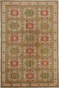 El Dokuma Vintage Halı - 197 cm x 292 cm