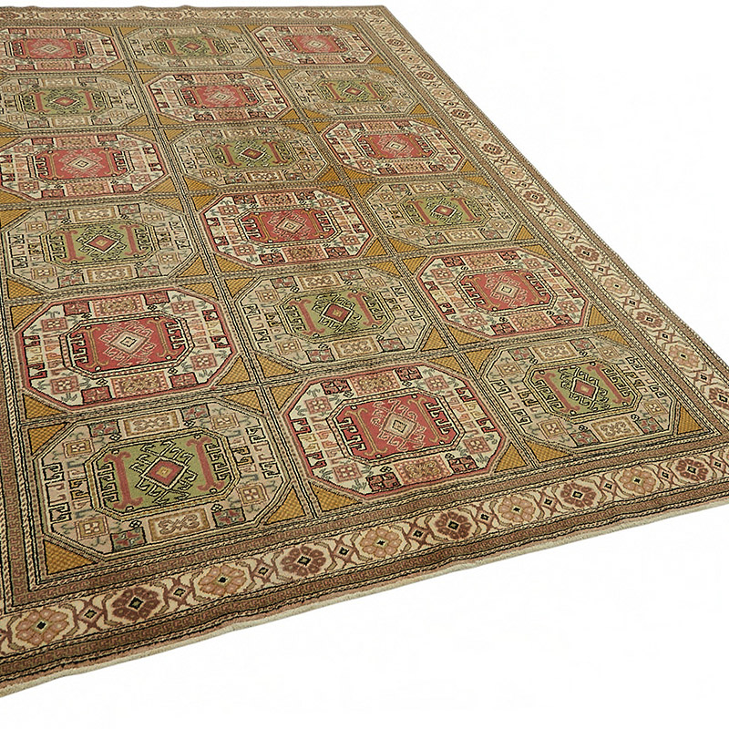 Vintage Turkish Hand-Knotted Rug - 6' 6" x 9' 7" (78" x 115") - K0087333