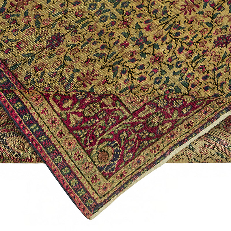 Alfombra Vintage Turca Anudada a Mano - K0087334