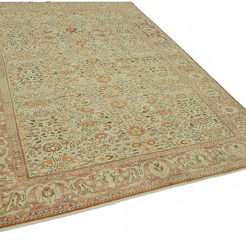Alfombra Vintage Turca Anudada a Mano - K0087336