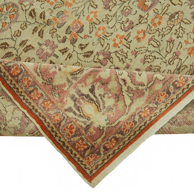 Alfombra Vintage Turca Anudada a Mano - K0087336