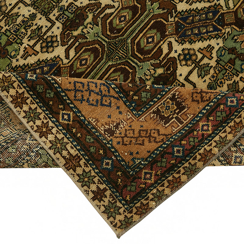 Alfombra Vintage Turca Anudada a Mano - K0087337