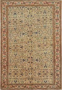 El Dokuma Vintage Halı - 193 cm x 283 cm