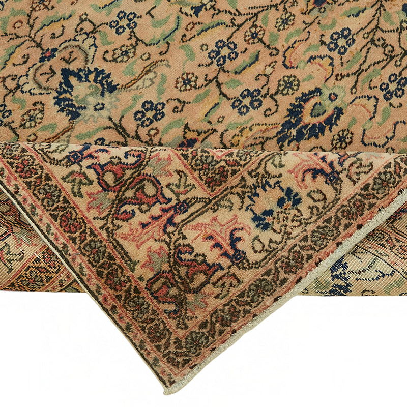 Alfombra Vintage Turca Anudada a Mano - K0087338